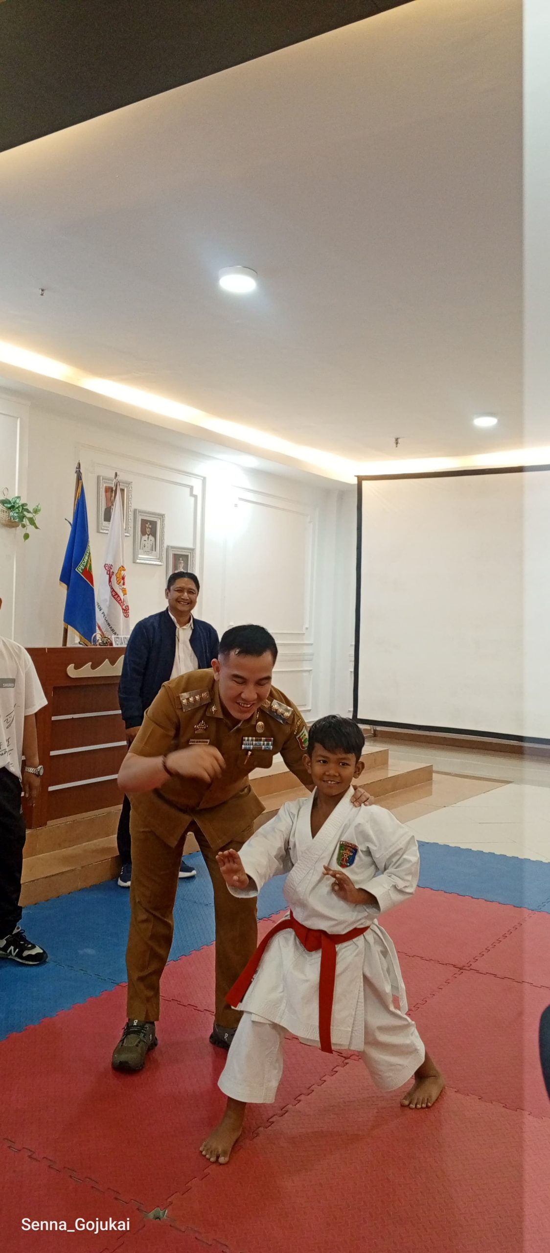 Membanggakan, Pesawaran Punya Juara Karate Usia Dini Mendunia 