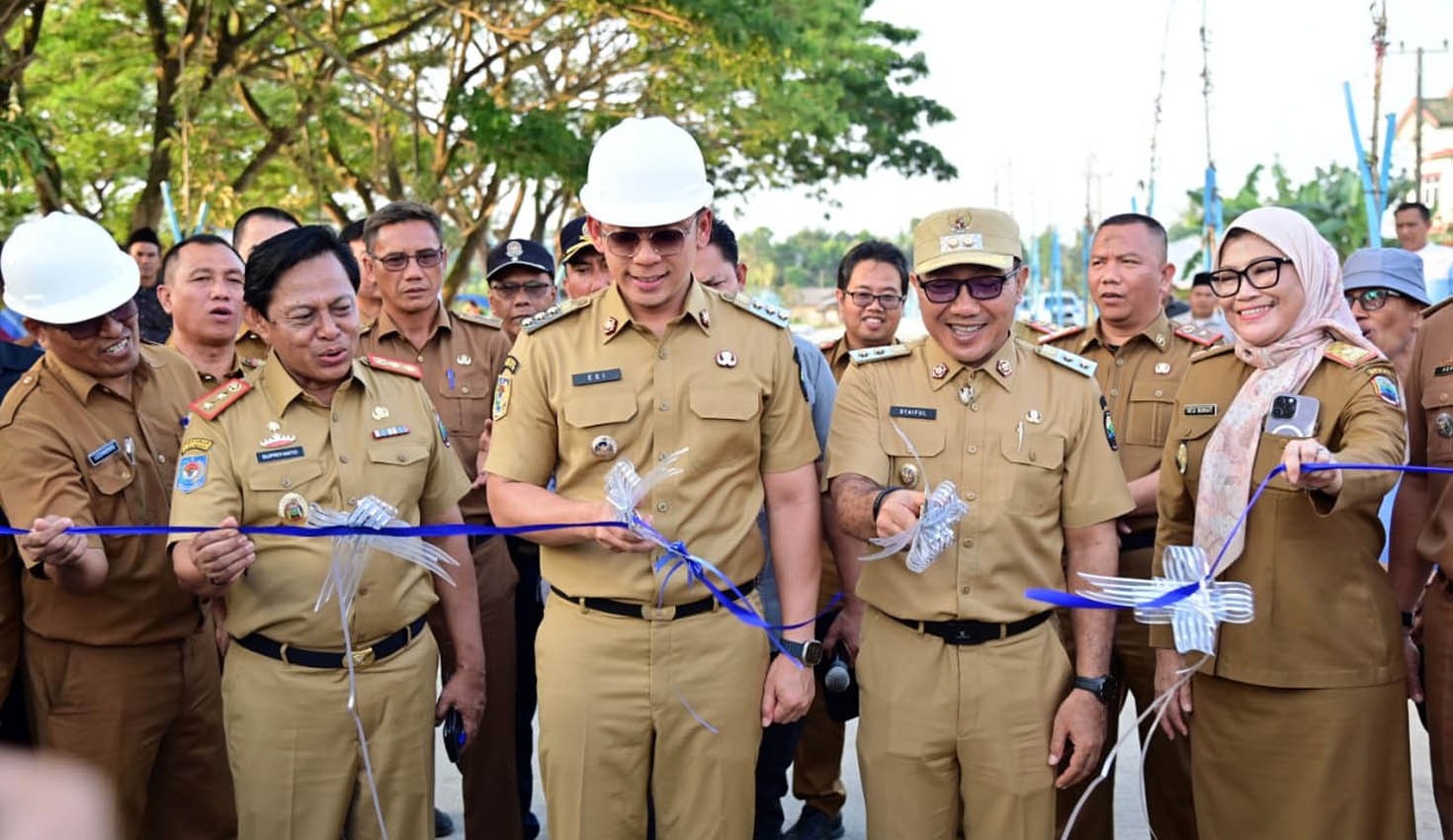 Jalan Strategis Simpang Tugu Radin Intan-Exit Tol Kalianda Diresmikan! Konektivitas & Pariwisata Terbuka, Bupati Egi: Jangan untuk Balapan