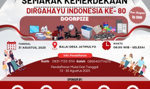 HUT RI KE 80, Artis Pantura Warnai Desa Jatimulyo Lampung Selatan 