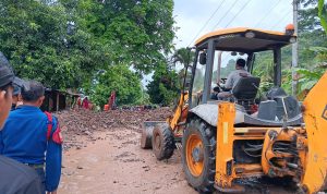 Atasi Banjir Akibat Hujan Deras, Pemkab Pesawaran Turun Langsung Ke Lempasing 
