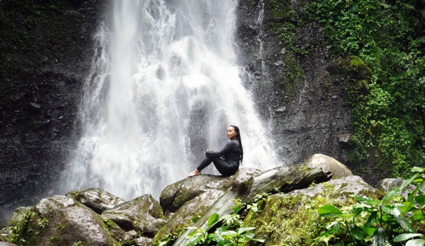Zita Anjani Sambangi Air Terjun Way Tayas, Dorong Wisata Alam Rajabasa Jadi Ikon Lampung Selatan