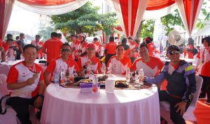 PMI Run 4 Humanity HUT Ke-80 PMI Tahun 2025, Sekdaprov Lampung Marindo Kurniawan Ajak Masyarakat Hidup Sehat dan Peduli Sesama