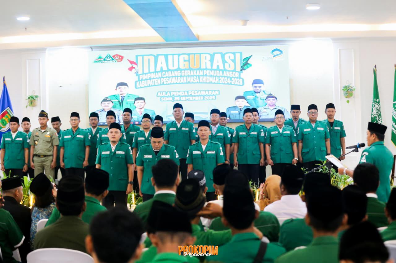 Bupati Nanda Indira Ajak GP Ansor Sinergi Majukan Pembangunan Keagamaan di Kabupaten Pesawaran