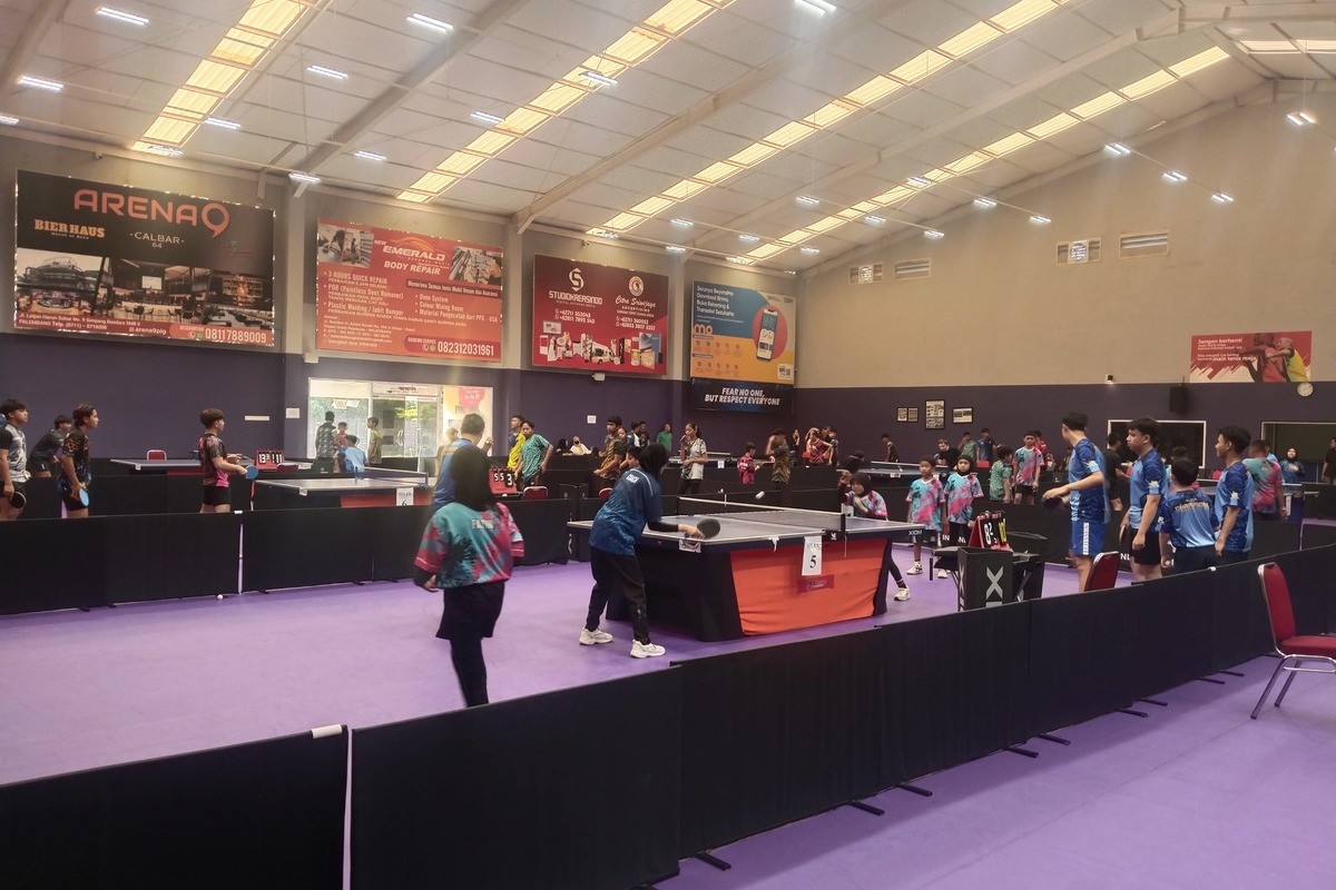 Sepuluh Club Tenis Meja Di Sumatera Siap Bersaing Rebut Juara Di Palembang