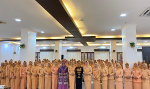 Penasehat DWP Kabupaten Pesawaran Buka Sosialisasi Organisasi Mighrul Lappung Bersatu