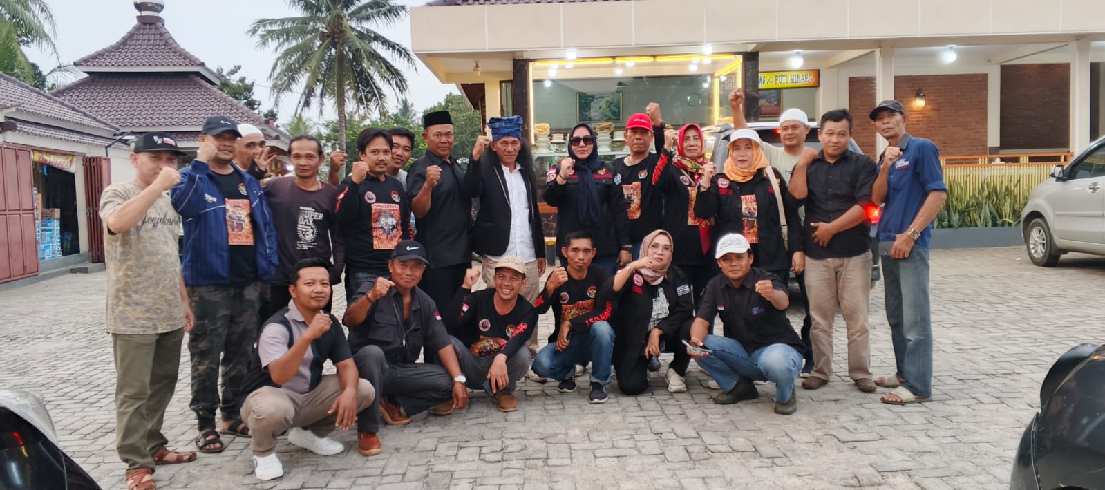 Aksi Di Pesawaran : LSM HARIMAU, Hentikan Genosida Terhadap Rakyat Palestina!