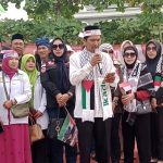 Ratusan Elemen Masyarakat Pesawaran Lakukan Aksi Bela Palestina