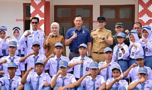 Bupati Egi Dampingi Menko AHY Tinjau Sekolah Rakyat di Lampung Selatan