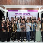 Tebar Keberkahan, Wanita Filantropi Indonesia Santuni Ratusan Anak Yatim di Lampung Selatan