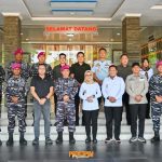 Silaturahmi Pemkab Pesawaran dan Brigif 4 Marinir/BS Dorong Kolaborasi Lintas Sektor