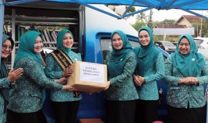 Ketua TP PKK Provinsi Lampung Canangkan Desa Rejomulyo Jadi Desa Tapis, Wujudkan Keluarga Sejahtera dari Desa