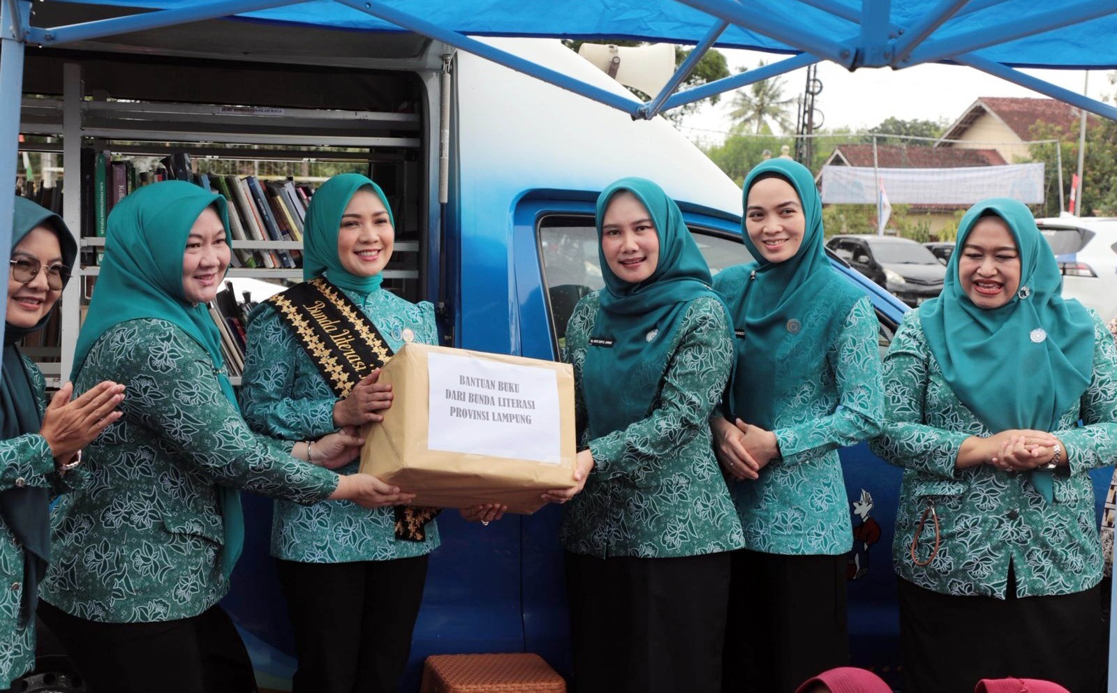 Ketua TP PKK Provinsi Lampung Canangkan Desa Rejomulyo Jadi Desa Tapis, Wujudkan Keluarga Sejahtera dari Desa