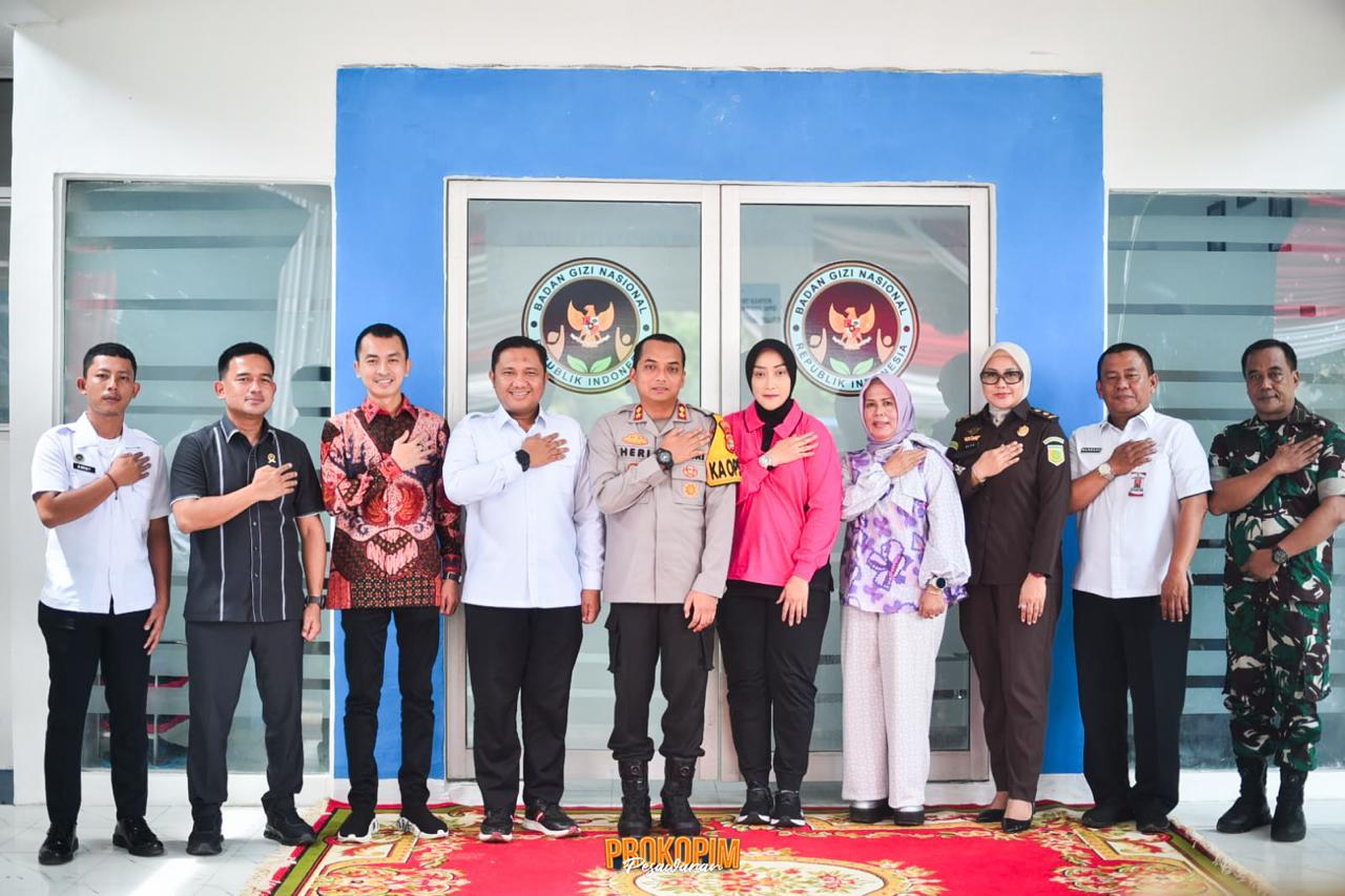 SPPG Polres Pesawaran Resmi Diluncurkan, Pemkab Siap Sukseskan Program Gizi Nasional