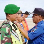 Latih Respons Cepat di Laut, Damkar Lampung Selatan Gelar Pelatihan Water Rescue di Pantai Kedu