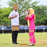 Upacara Peringatan Hari Sumpah Pemuda ke-97 di Lingkungan Pemkab Pesawaran “Pemuda Pemudi Bergerak Indonesia Satu”