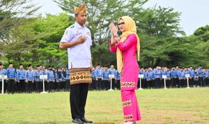 Upacara Peringatan Hari Sumpah Pemuda ke-97 di Lingkungan Pemkab Pesawaran “Pemuda Pemudi Bergerak Indonesia Satu” Upacara Peringatan Hari Sumpah Pemuda ke-97 di Lingkungan Pemkab Pesawaran “Pemuda Pemudi Bergerak Indonesia Satu”