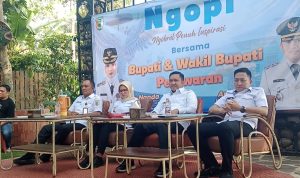 Ngopi Bareng dengan Awak Media, Kadis Kominfo Curhat Ke Bupati Pesawaran
