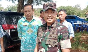 Percepat Pembangunan Gerai Koperasi, Dandim 0421 Lamsel Turun ke Desa Sukaraja Gedong Tataan