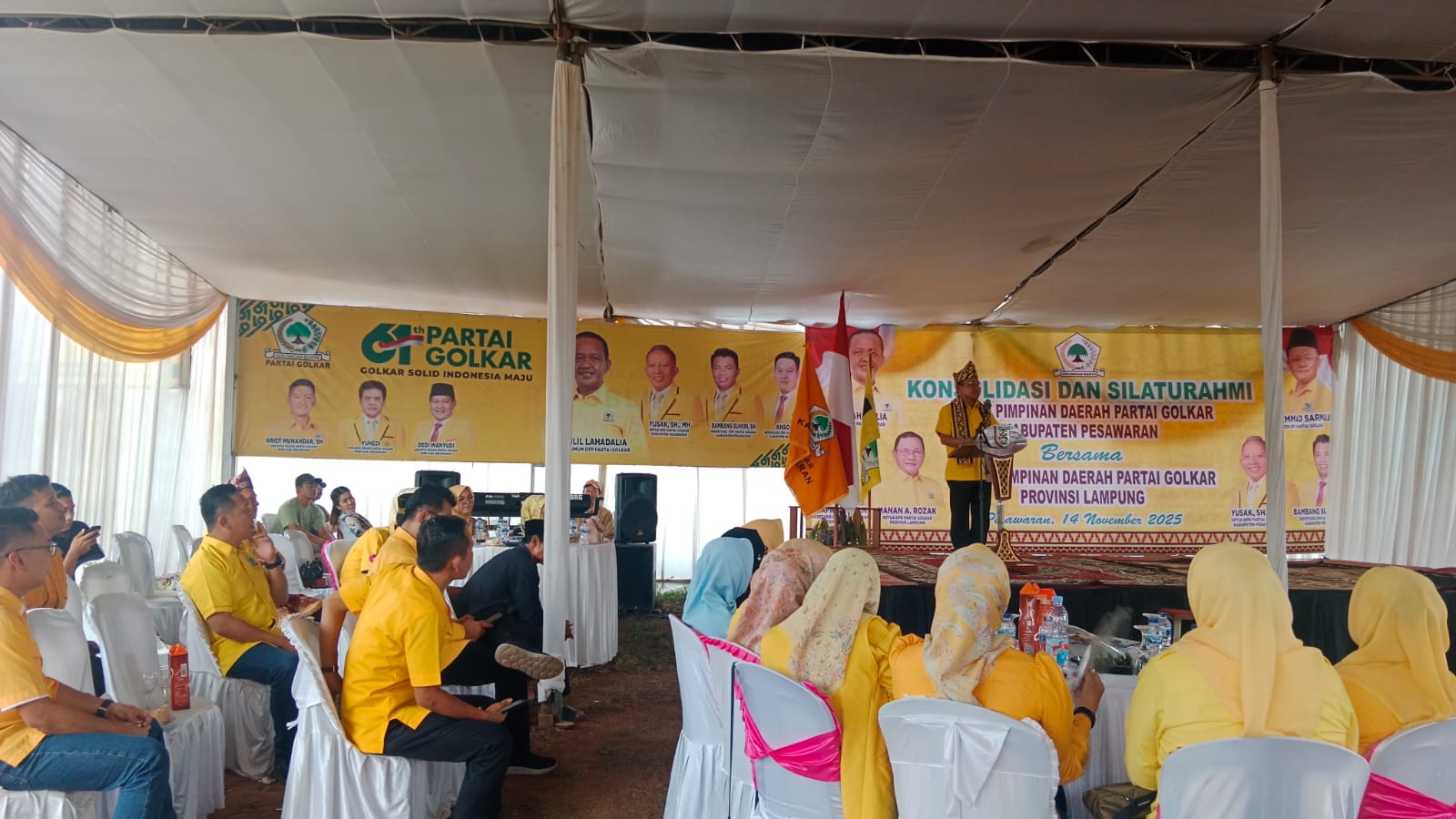 Hanan A Rozak, Konsolidasi Golkar di Pesawaran : Kita Harus Cari Petarung Yang Terukur