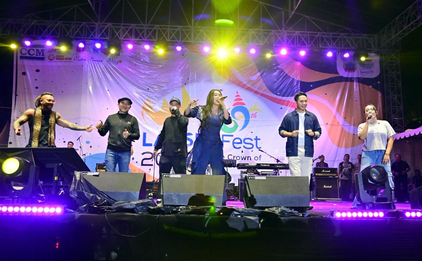 BEBIZIE, Kerispatih, hingga DJ Ern Bikin Lamsel Fest 2025 Pecah! Warga: “Worth It Banget!”