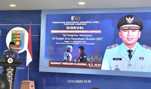 Gubernur Rahmat Mirzani Djausal Dukung HPN Dan Porwanas 2027, Diselenggarakan Di Lampung