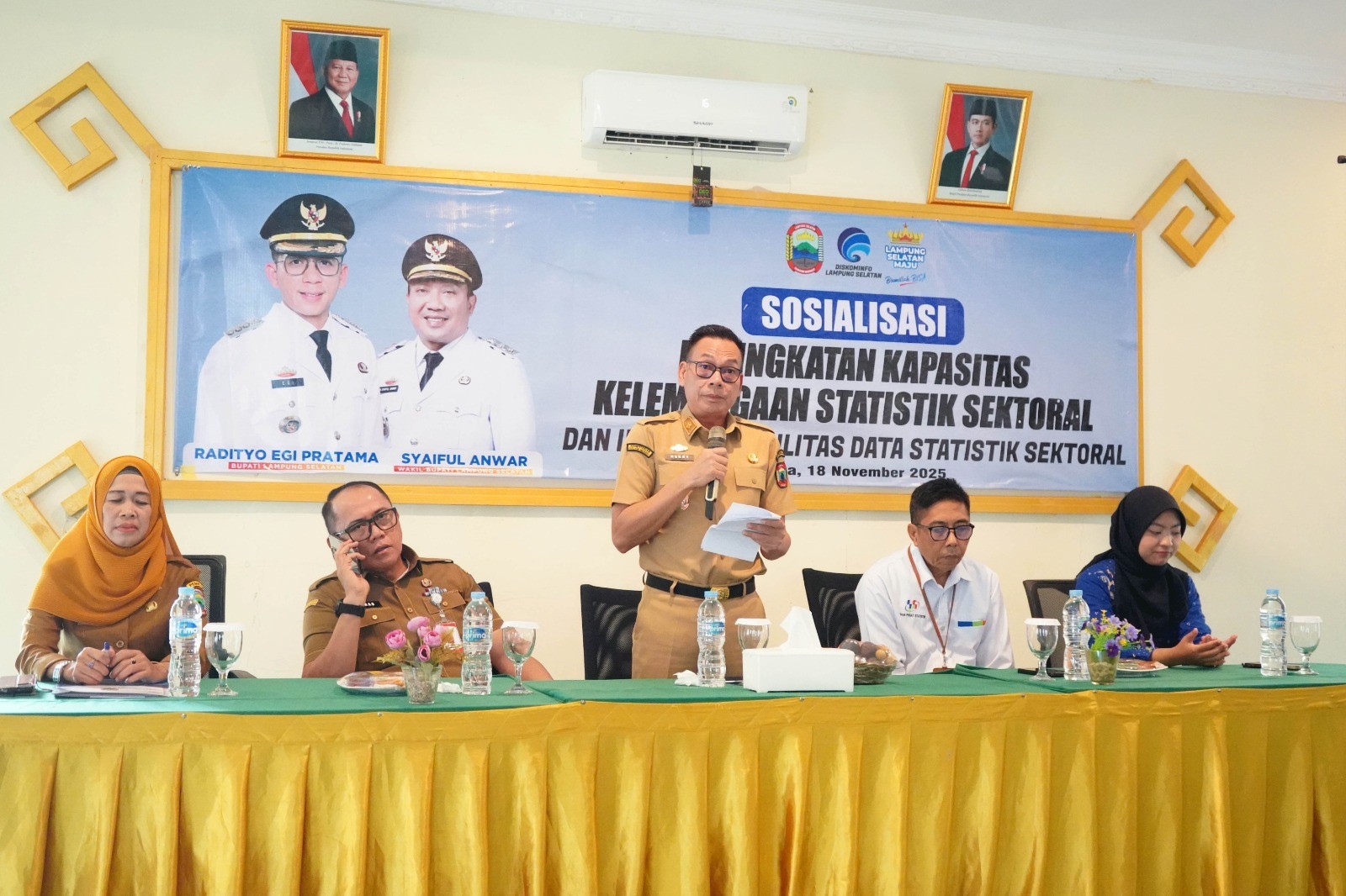 Pemkab Lampung Selatan Perkuat Interoperabilitas Data untuk Tingkatkan Kualitas Statistik Sektoral