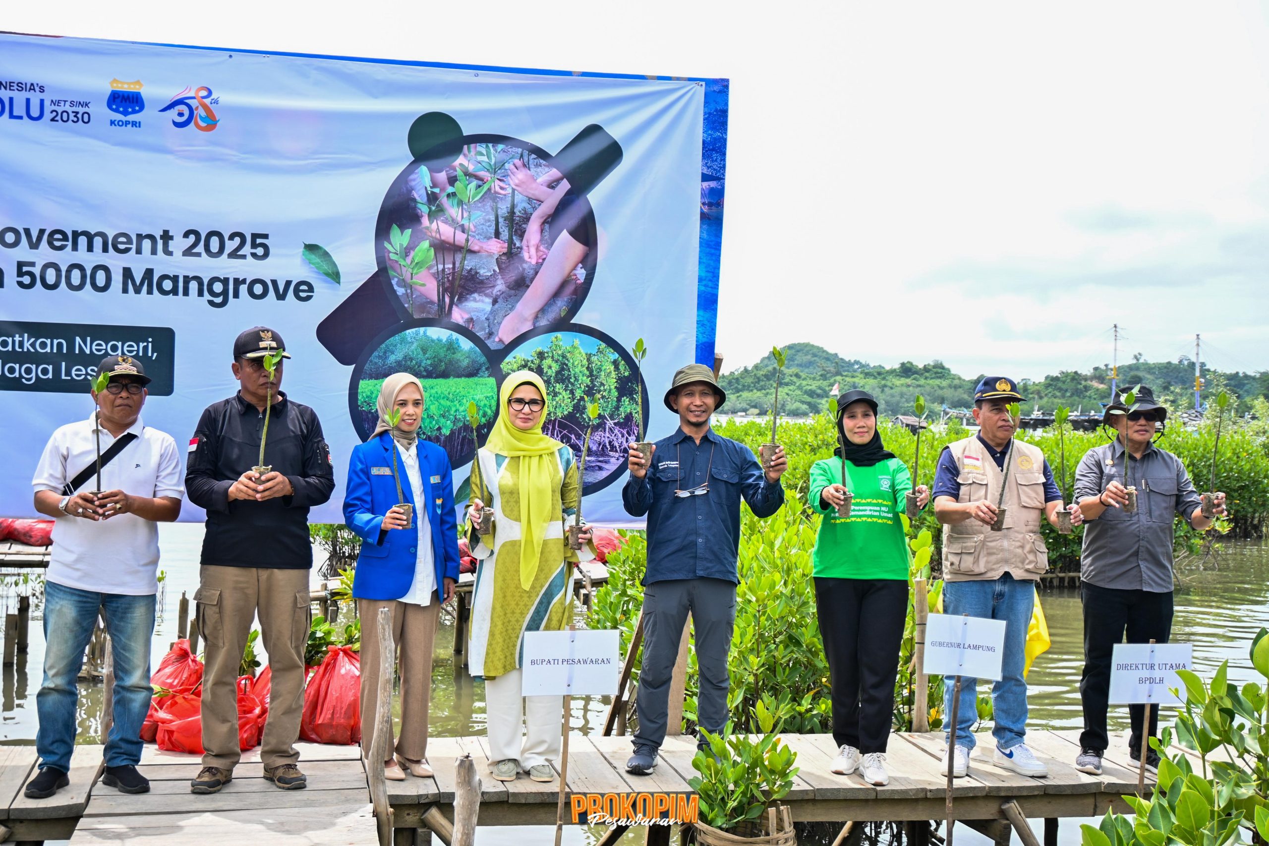 Bupati Nanda Indira Apresiasi Gerakan Lingkungan KOPRI PB PMII dalam Upaya Pelestarian Ekosistem Pesisir