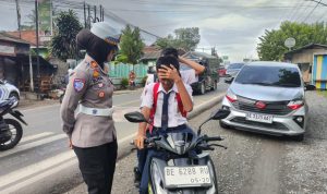 Satlantas Polres Pesawaran Gelar Operasi Zebra 2025, Catat 1087 Kasus Pelanggaran