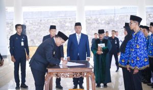 Lantik 123 Pejabat Fungsional, Wabup Antonius ASN Harus  Profesionalisme dan Integritas 
