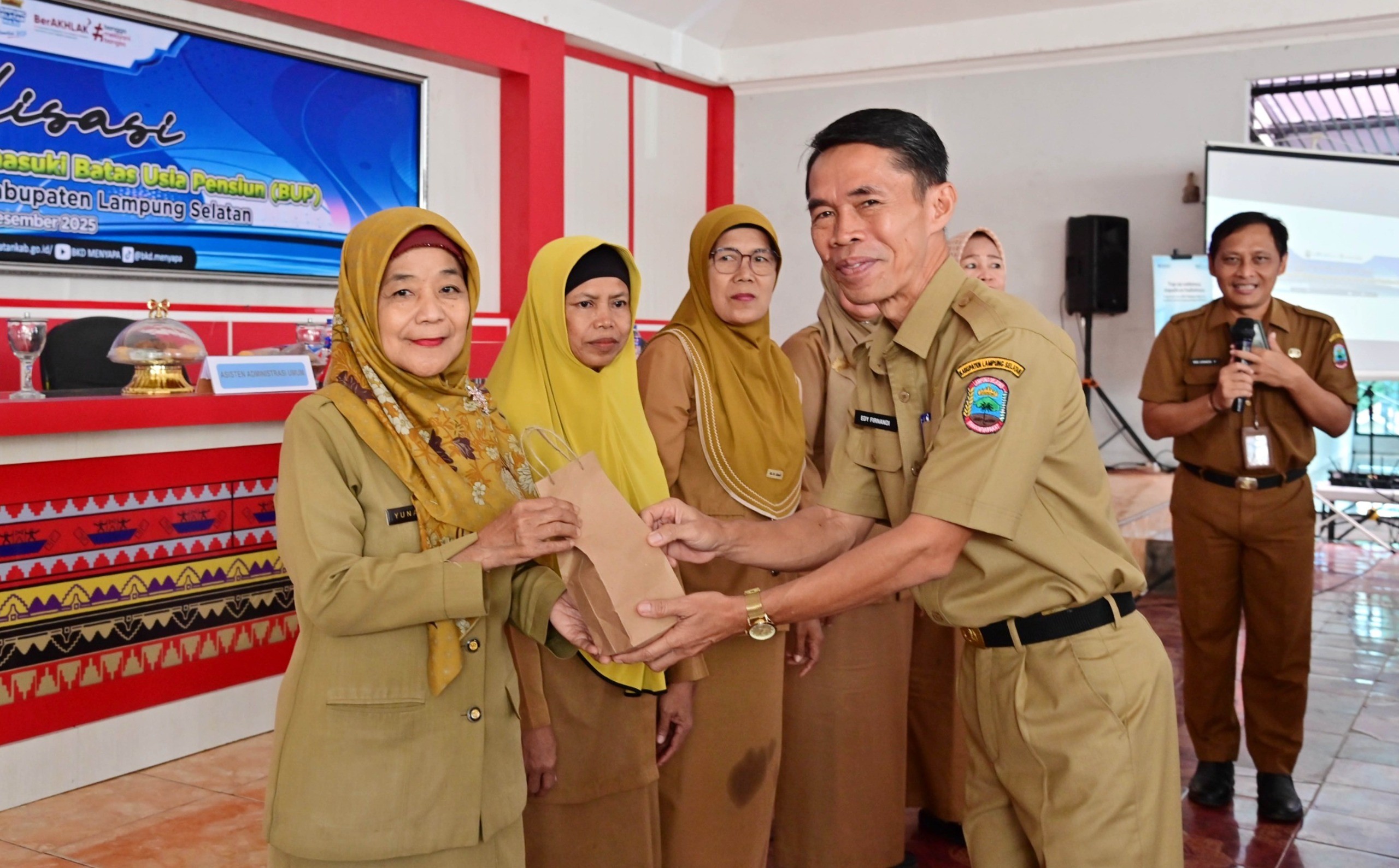 Pemkab Lampung Selatan Pastikan SK Pensiun Terbit Tepat Waktu, 366 PNS Ikuti Sosialisasi Layanan Pensiun Terpadu