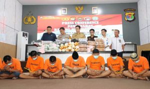 Ratusan Kilogram Ganja dan Sabu Dimusnahkan, Bupati Radityo Egi Pratama Saksikan Pemusnahan Narkoba Terbesar Sepanjang 2025