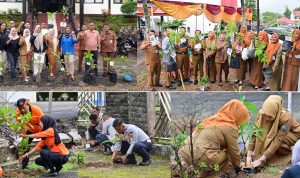 5.792 PPPK Paruh Waktu Lampung Selatan Tanam Pohon Serentak, Kampanye “Pohon Asuh” Gaungkan Gerakan Hijau dari Birokrasi