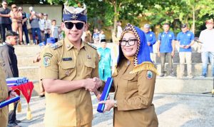 Tak di Aula, Bupati Egi Lantik 17 Pejabat Pimpinan Tinggi Pratama di Dermaga BOM: Pejabat Harus Turun ke Rakyat