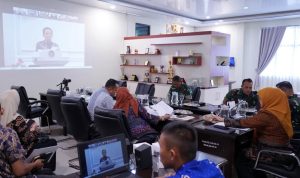 Pemkab Lampung Selatan Ikuti Rakor Percepatan Pembangunan Gerai dan Pergudangan Koperasi Merah Putih