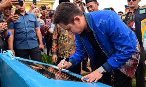 Jalan Kota Baru-Sinar Rejeki Diresmikan, Bupati Egi Tegaskan Pembangunan Jalan Bertahap dan Berkeadilan