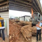Banjir Rendam Fly Over Natar Berhari-hari, Bupati Egi Turun Langsung Pastikan Normalisasi Gorong-Gorong Cepat dan Berkelanjutan