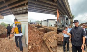 Banjir Rendam Fly Over Natar Berhari-hari, Bupati Egi Turun Langsung Pastikan Normalisasi Gorong-Gorong Cepat dan Berkelanjutan