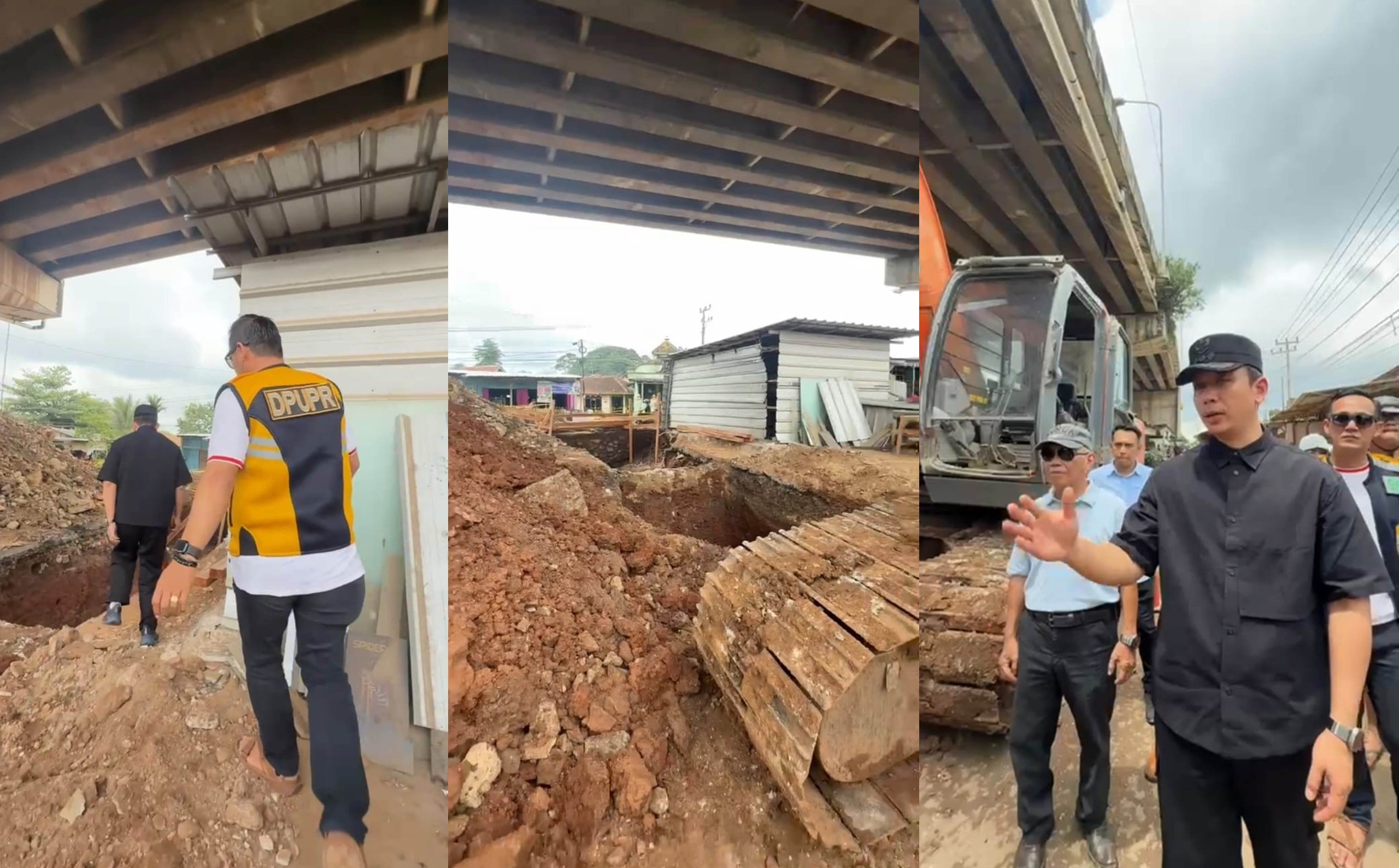 Banjir Rendam Fly Over Natar Berhari-hari, Bupati Egi Turun Langsung Pastikan Normalisasi Gorong-Gorong Cepat dan Berkelanjutan