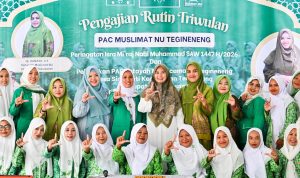 Bupati Pesawaran Hadiri Pengajian Akbar Muslimat NU se-Kecamatan Tegineneng