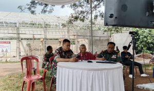 Danramil Gedong Tataan Kapten Inf. Agus Rahman : Pembangunan Gerai KDMP Sukaraja, Capai 60 Persen