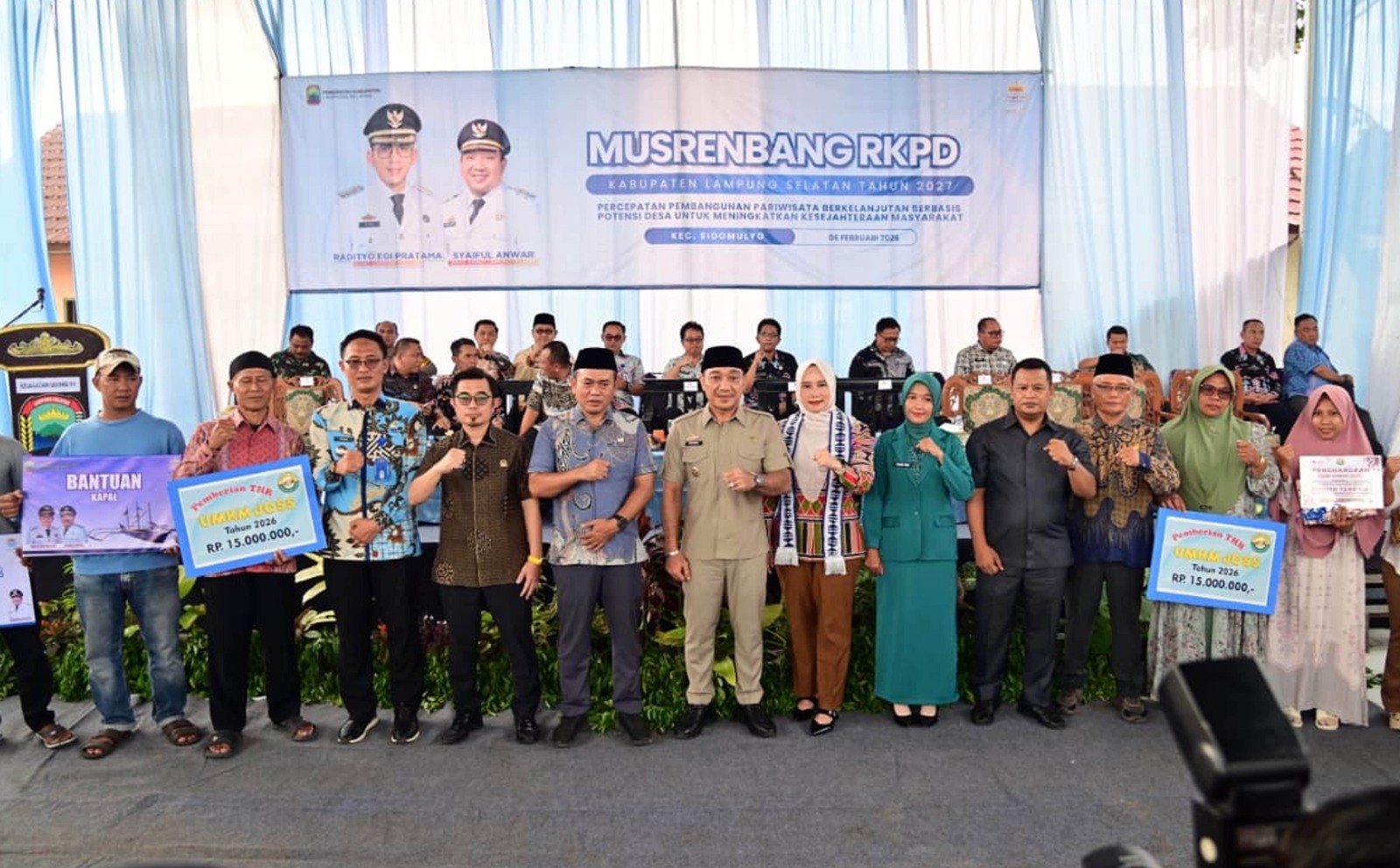 Musrenbang RKPD 2027: Sidomulyo Dorong Perdagangan, Jasa dan Pertanian Jadi Mesin Ekonomi Wilayah