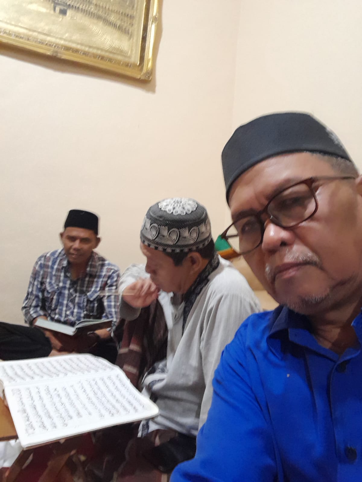 Kades Terpilih Sukaraja Gedong Tataan Ngaji bareng Di Pengajian Istiqomah 
