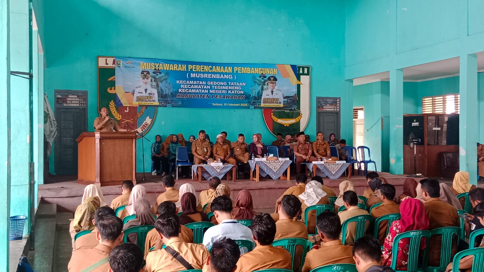 Musrenbang Tingkat Kecamatan Kabupaten Pesawaran Bahas Usulan Pembanguan 2027