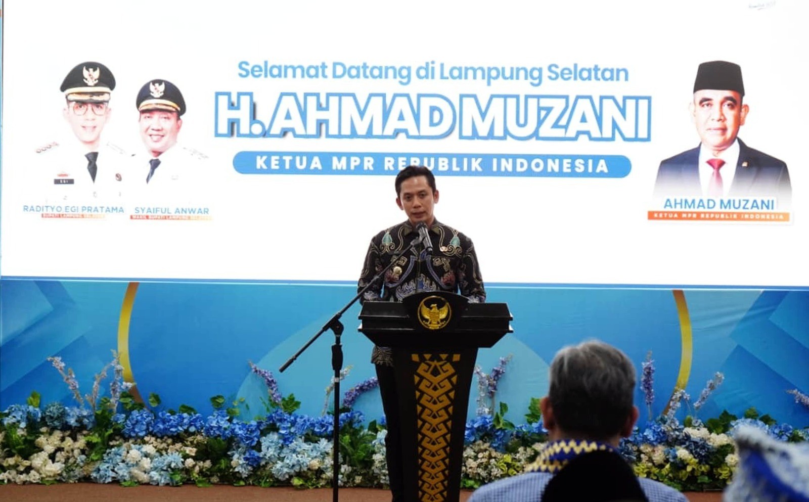 Dari Mars Daerah ke Visi Nasional, Ahmad Muzani: Lampung Selatan Kuat Jadi Fondasi Indonesia Kuat