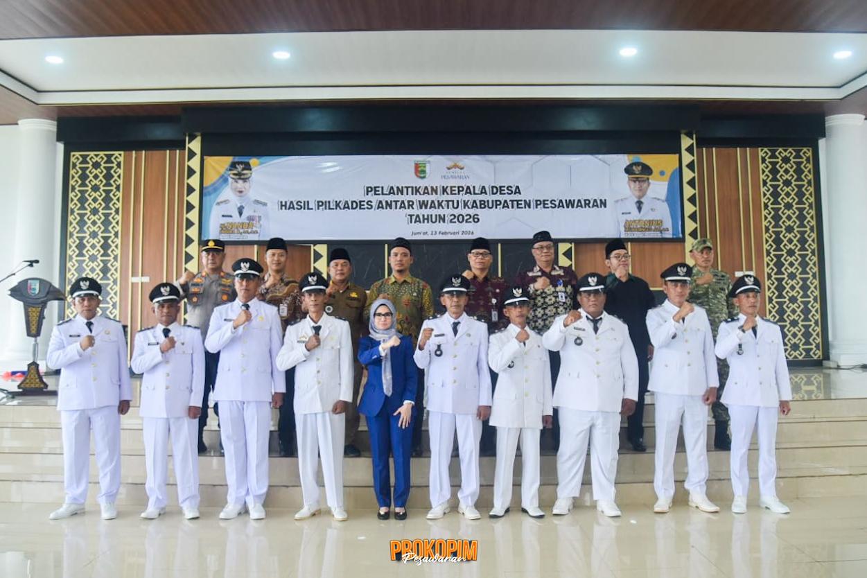 Pelantikan Kades : Bupati Nanda Ingatkan Kades, Jangan Ada Warga Yang Tertinggal Pelayanan Kesehatan dan Pendidikan