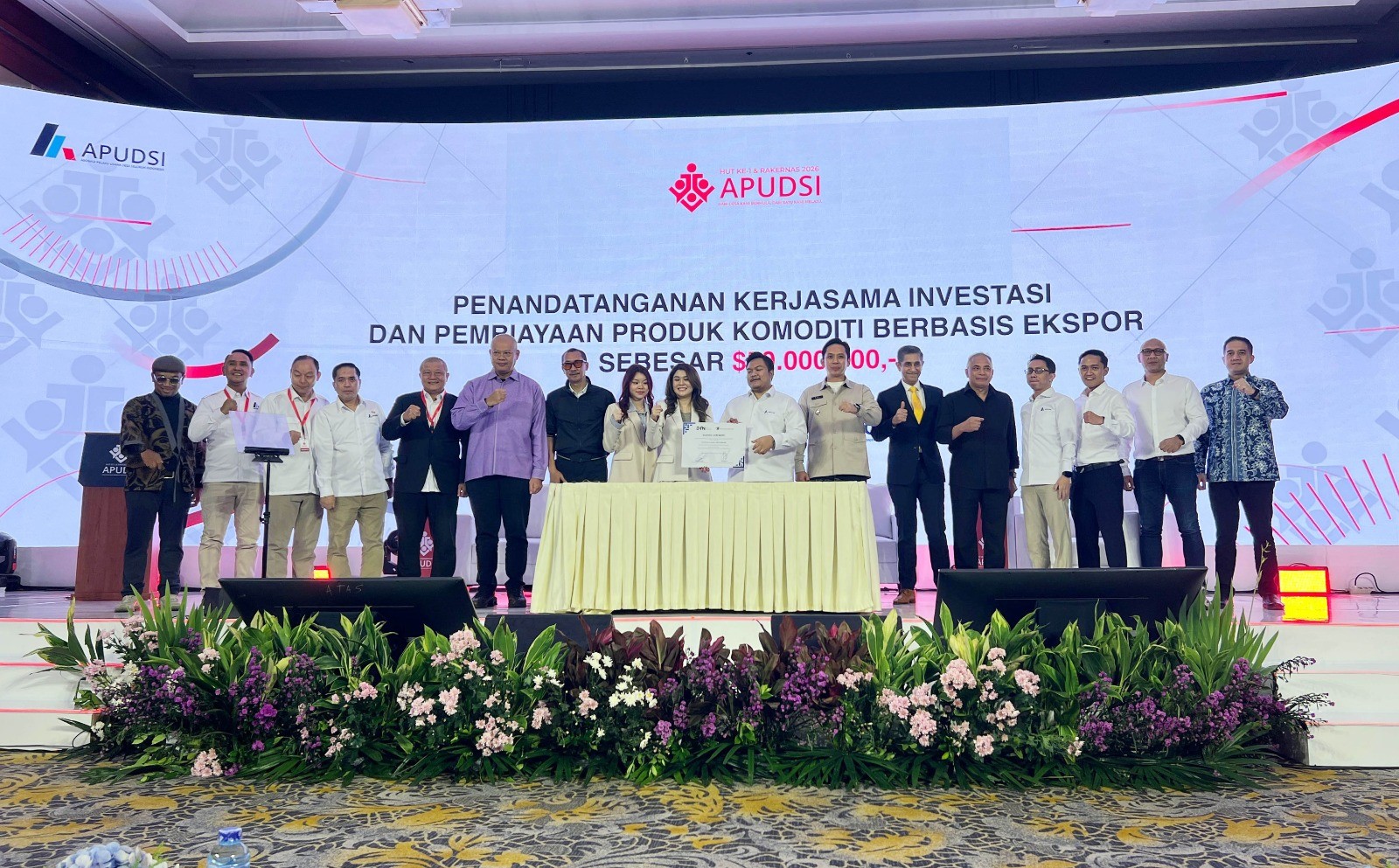 Di Rakernas APUDSI, Bupati Egi Tegaskan Komitmen Lampung Selatan Dukung Koperasi Merah Putih sebagai Penggerak Ekonomi Desa