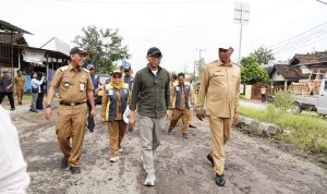 Gubernur Lampung Tinjau Jalur Ruas Penghubung Strategis Antara Kota Metro, Lamtim dan Lamteng