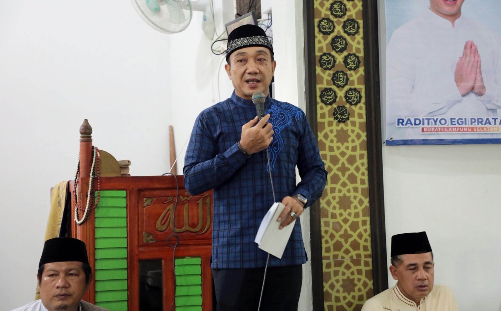 Safari Ramadan di Way Sulan, Wabup Syafiul: Jalan Baru Dijaga, Bantuan Harus Tepat Sasaran