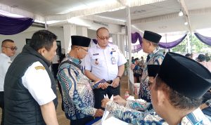 Antusias,Pemilihan PAW Kades Sukaraja Gedong Tataan Capai 96 Persen