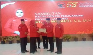 Ketua DPD PDIP Winarti Buka Musyawarah Anak Cabang SePesawaran